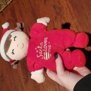 Carter's Christmas rattle Santa Loves me